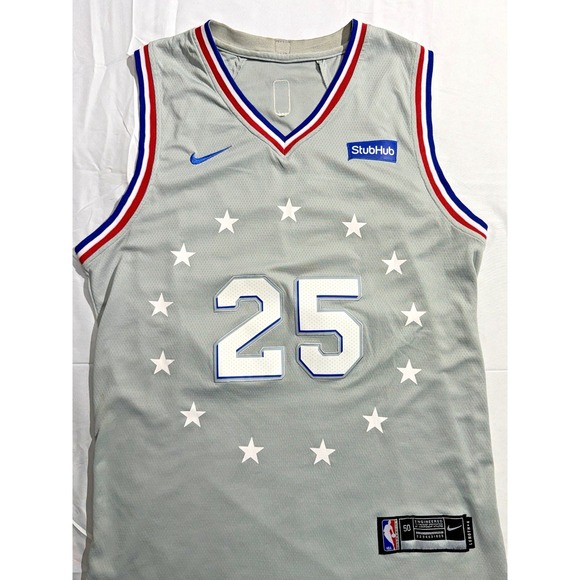 Nike Other - Ben‎ Simmons Nike Sixers City Edition Swingman Jersey Size 50 TALL Men's